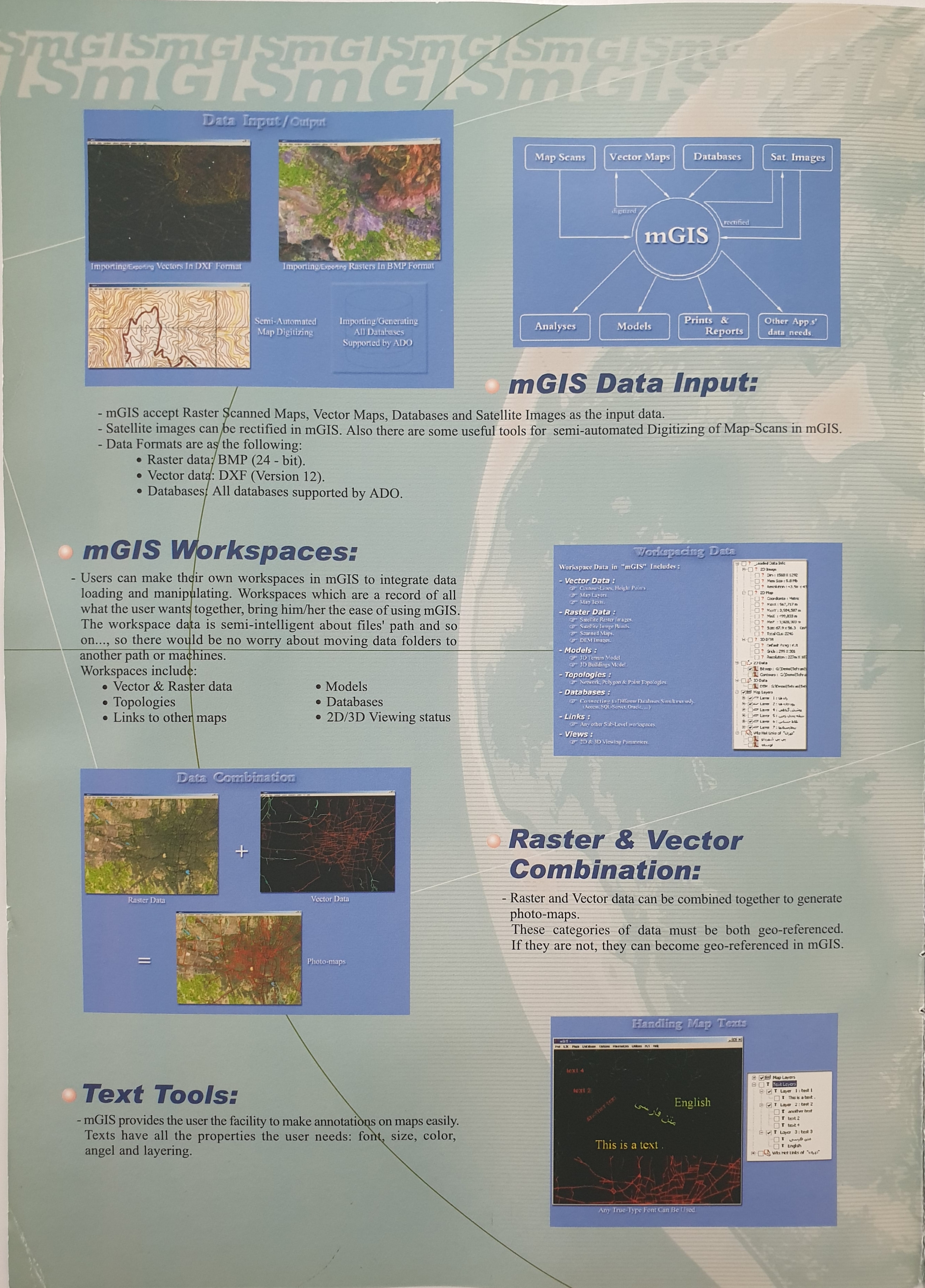 mGIS Brochure for CeBIT Exhibition - Page 2